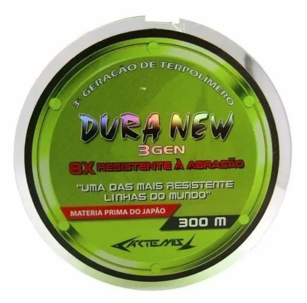 LINHA ARTEMIS DURA NEW YELLOW 0.37MM 300M