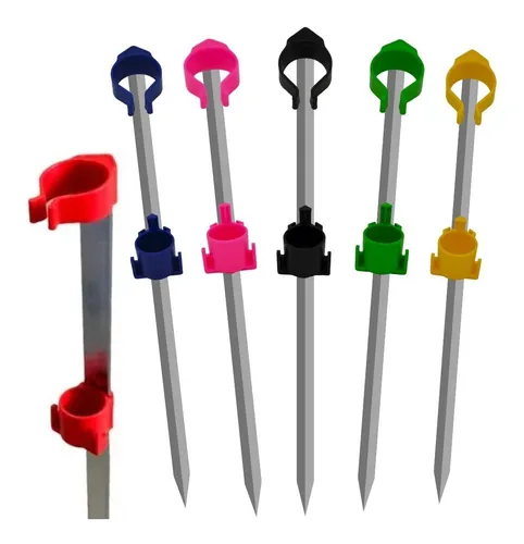 Suporte calao Espera Vara Pesca Simples 1,5m Aluminio