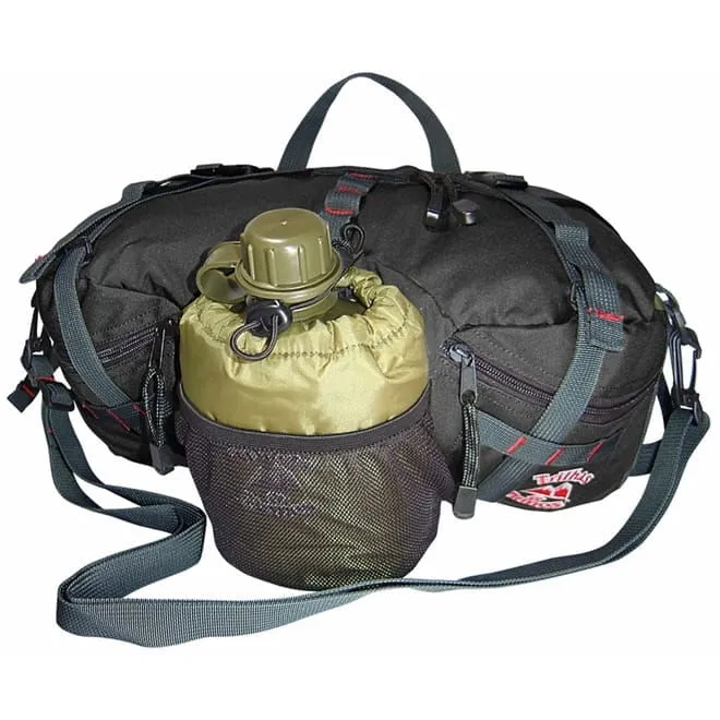 Estojo p/ Cintura e Hidratação (pochete) Enduro 2000 4 l Preto c Cinza