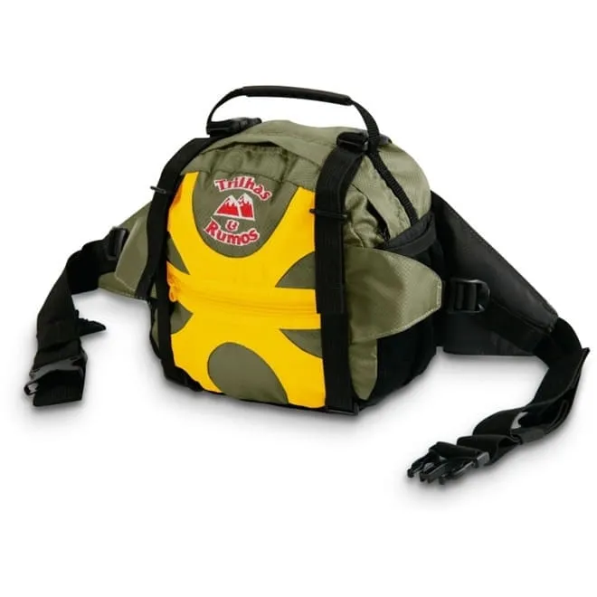 Estojo p/ Cintura (pochete) Enduro 3000 6 litros Amarelo c/ Verde