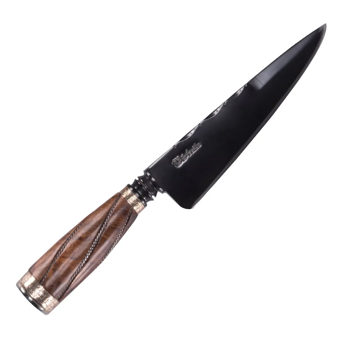 Faca Gaúcha Laminada 6" em Aço Carbono 5160 Cabo em Madeira - D'Ávila