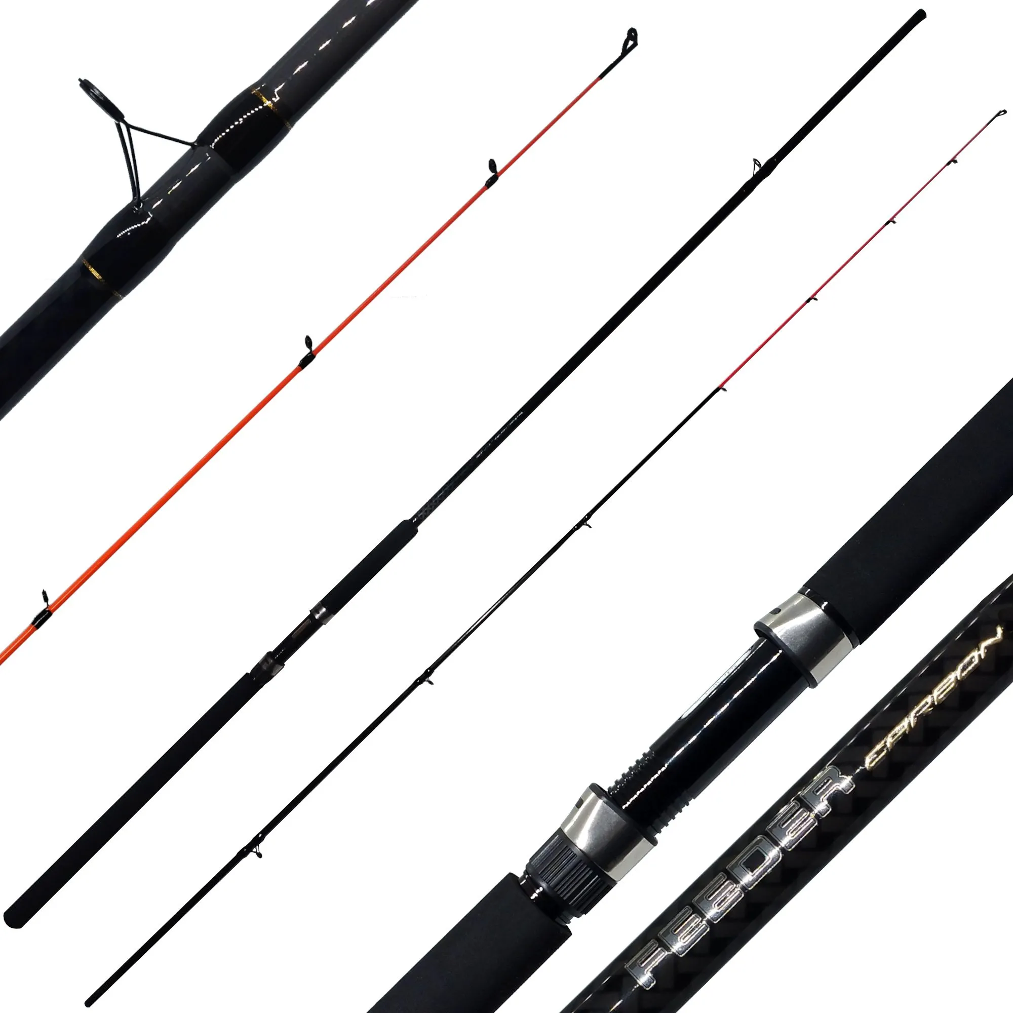 Vara Molinete Saint Feeder Carbon 3,00m | 17lb - 35g