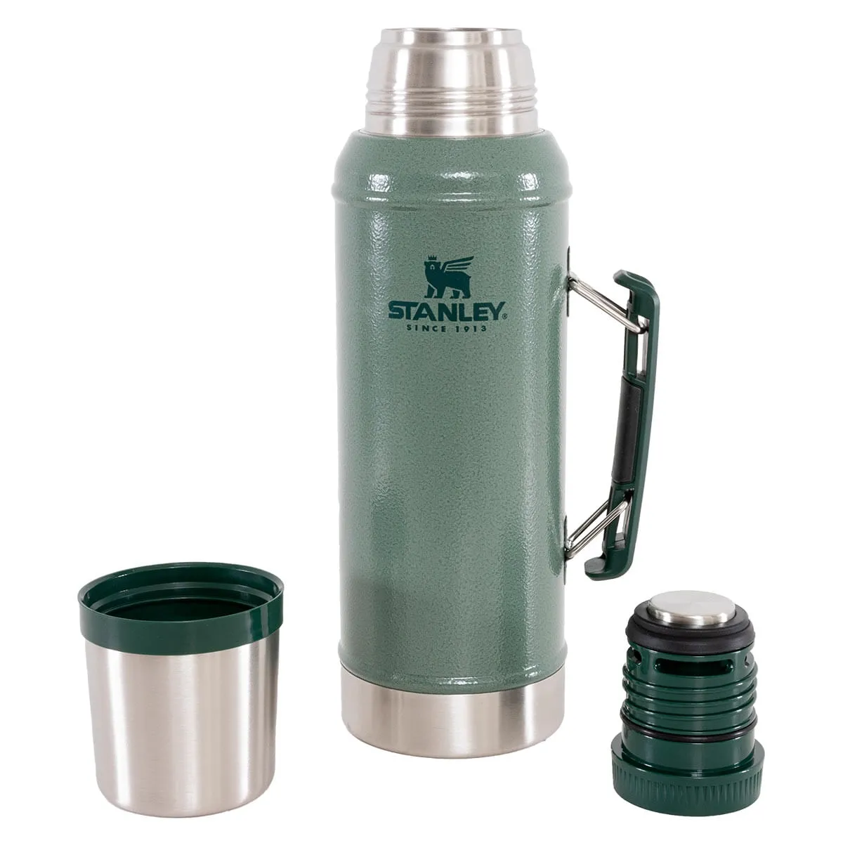 Garrafa Térmica Classic Lendária Hammertone Green 946ml - Stanley