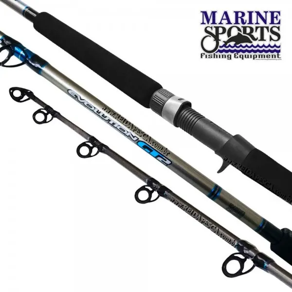Vara molinete Marine Sports Evolution GT2 S551 H - 20 a 60 lb - (1,65 m)