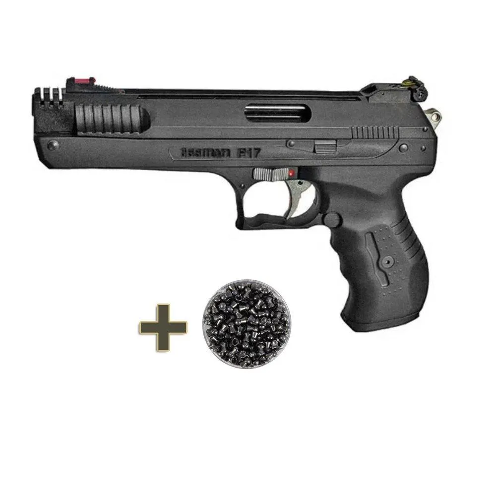 Pistola De Pressão Beeman 2004 P-17 - 4,5mm + Chumbinho