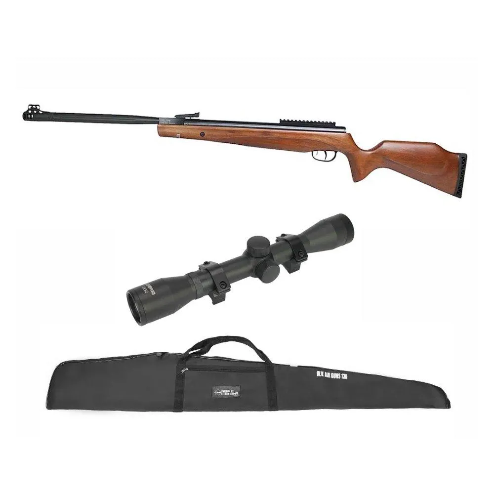 Carabina Beeman Viper Madeira 5,5 Nitro 80kg + Capa + Luneta