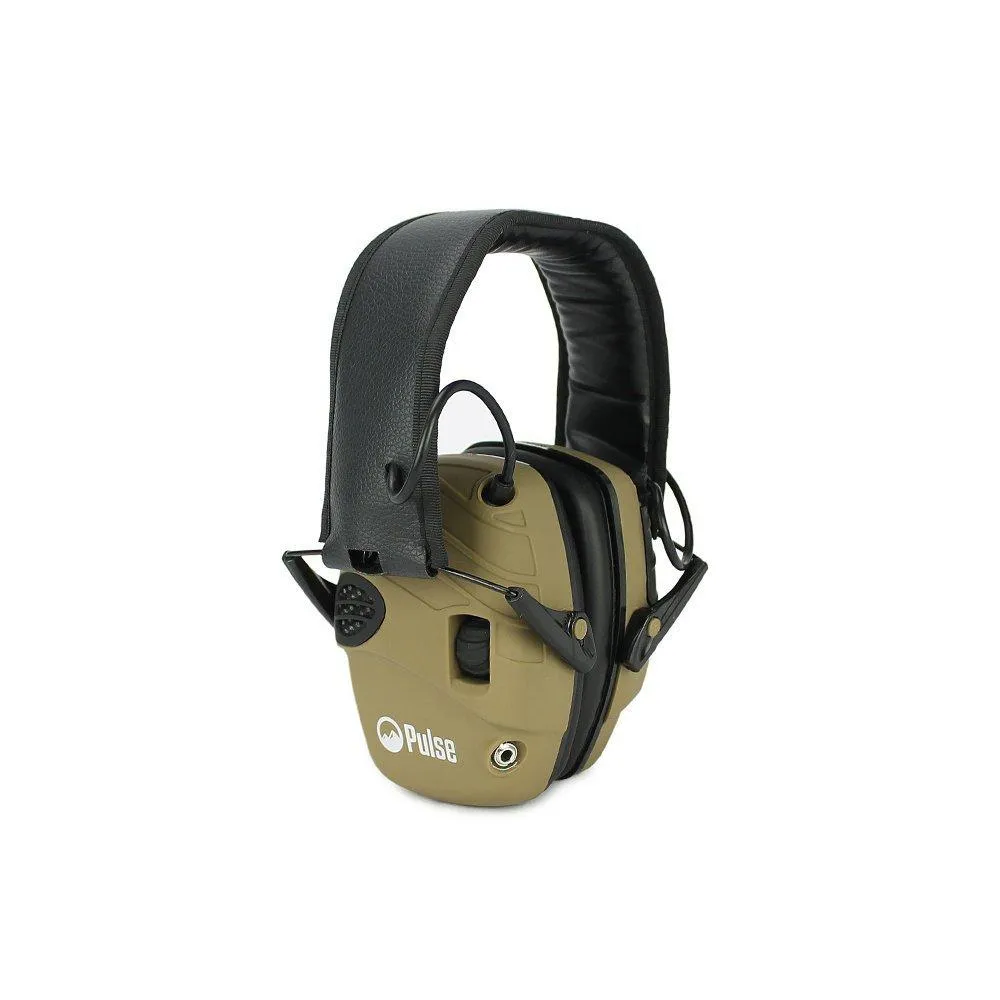 Abafador Eletrônico 22db Tiro Esportivo Entrada P2-Tan -