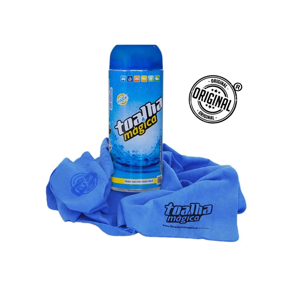 Toalha Mágica Original Multiuso 66x43cm Fixxar