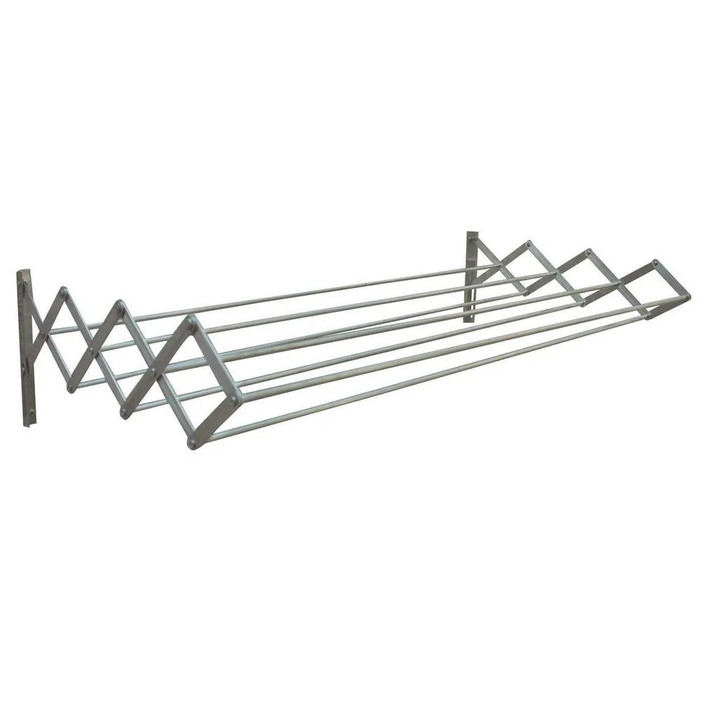 Varal Sanfonado de Parede em aluminio - Zaka