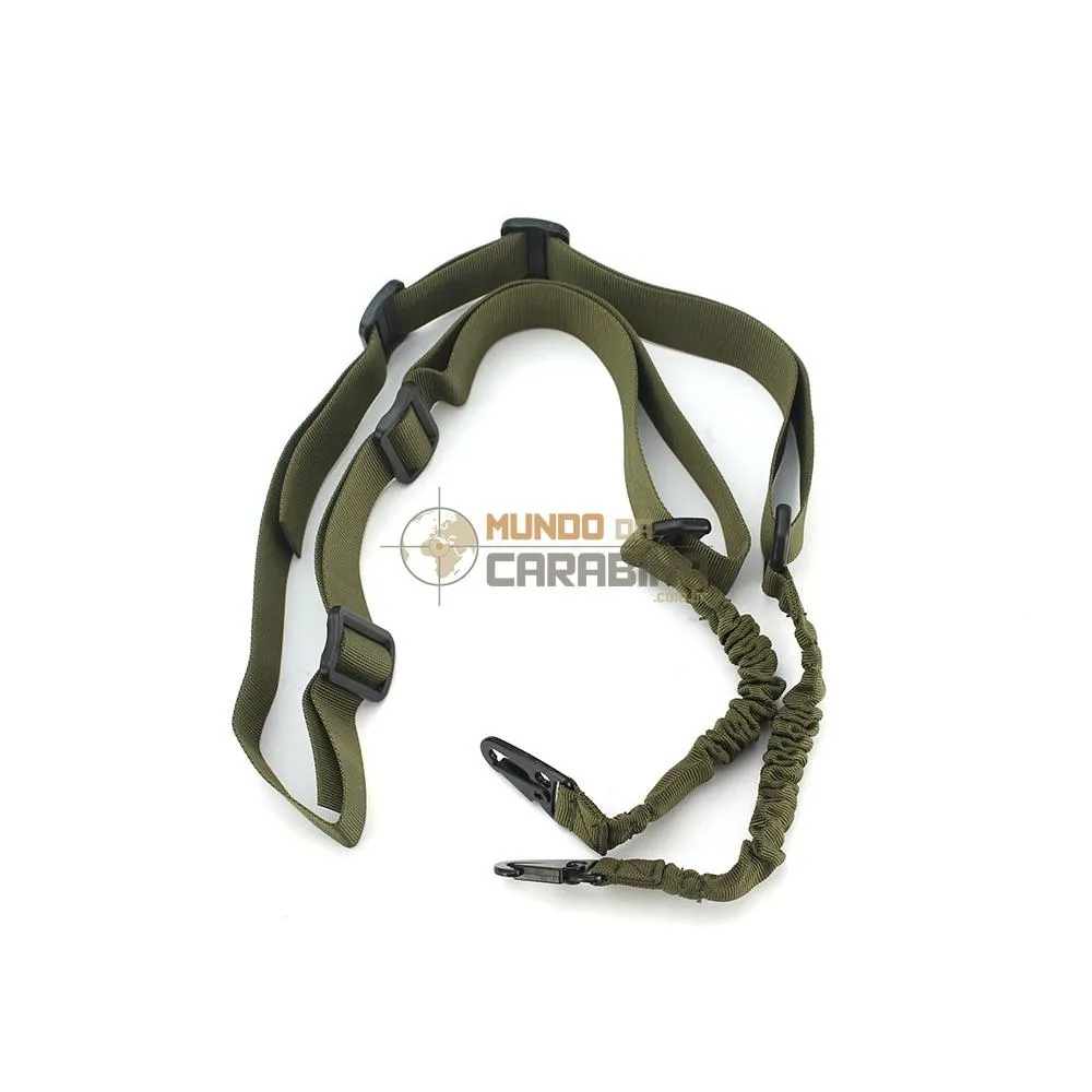 Bandoleira Para Airsoft Ajustável - Verde