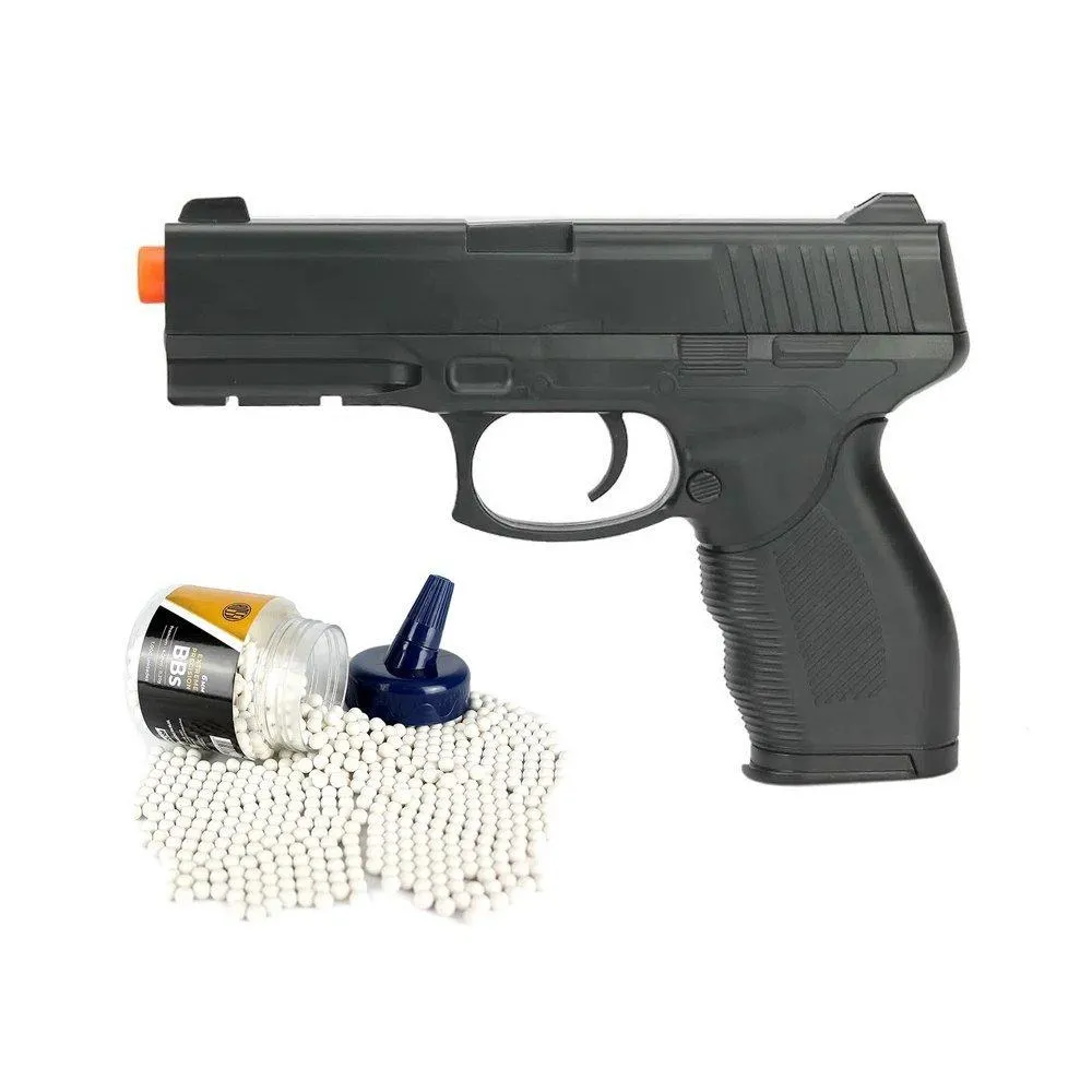 Airsoft Pistola 24/7 V310 Rossi 6mm + 1000 esferas BBs