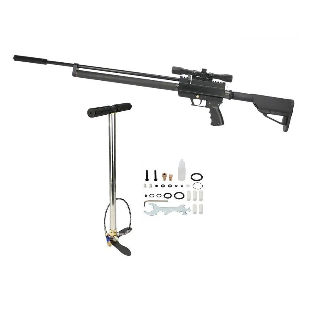 Carabina Pressão Pcp Qs Tactical 10t 5.5 Quick Shot + Kit