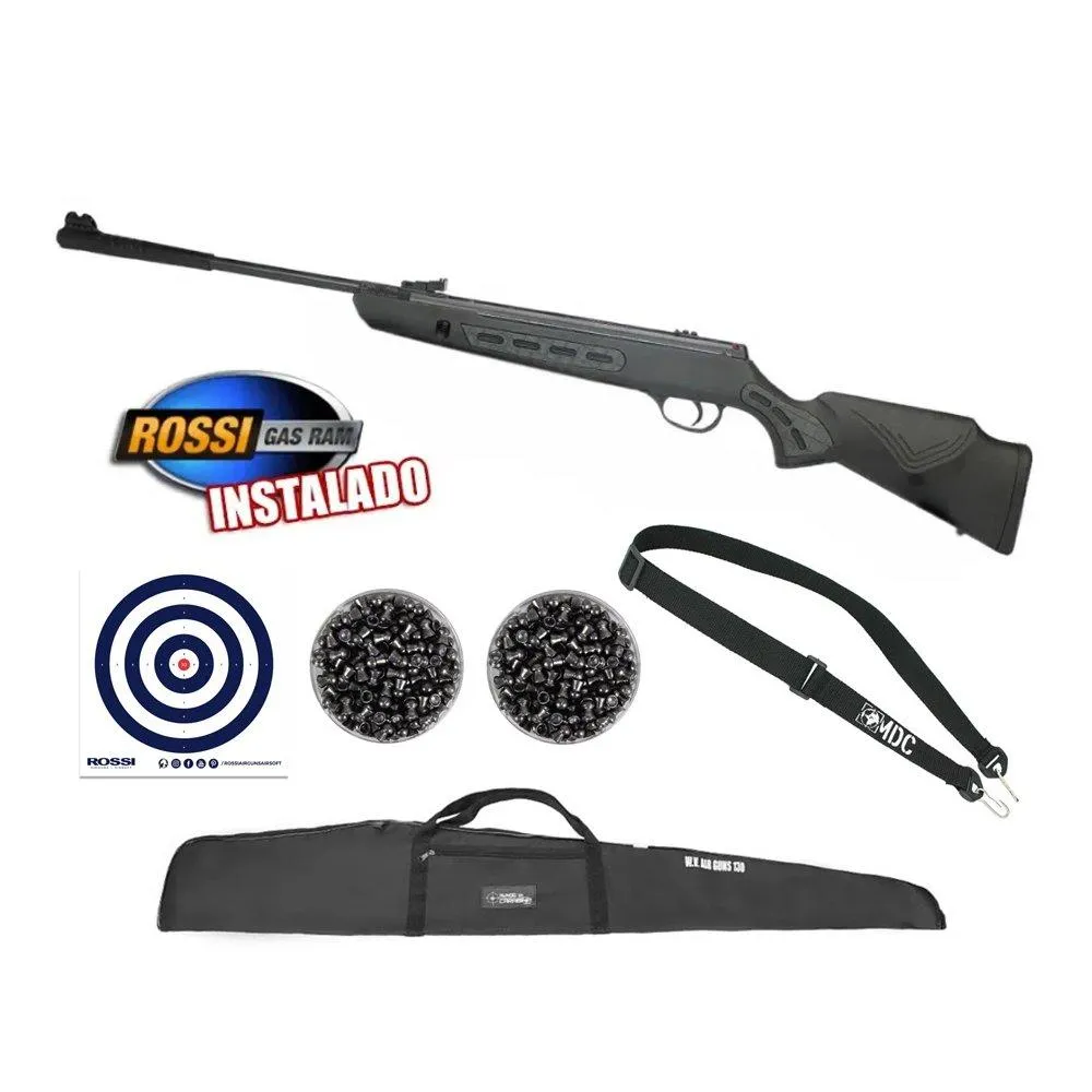 Carabina Pressão Hatsan Striker 1000s 5,5+Capa+Alvo+Chumbo+