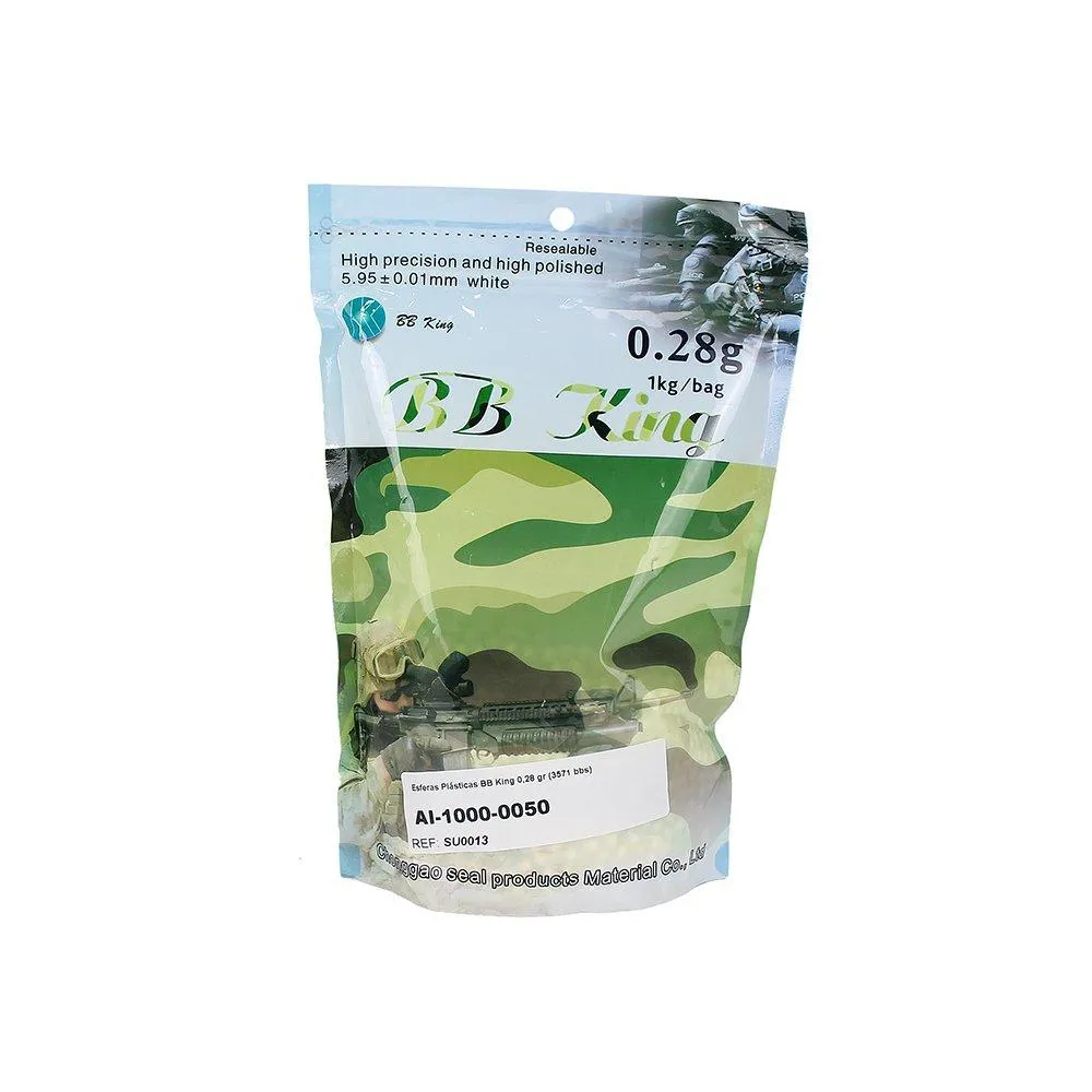 Esfera BB King munição Para Airsoft 0,28g 3571Und
