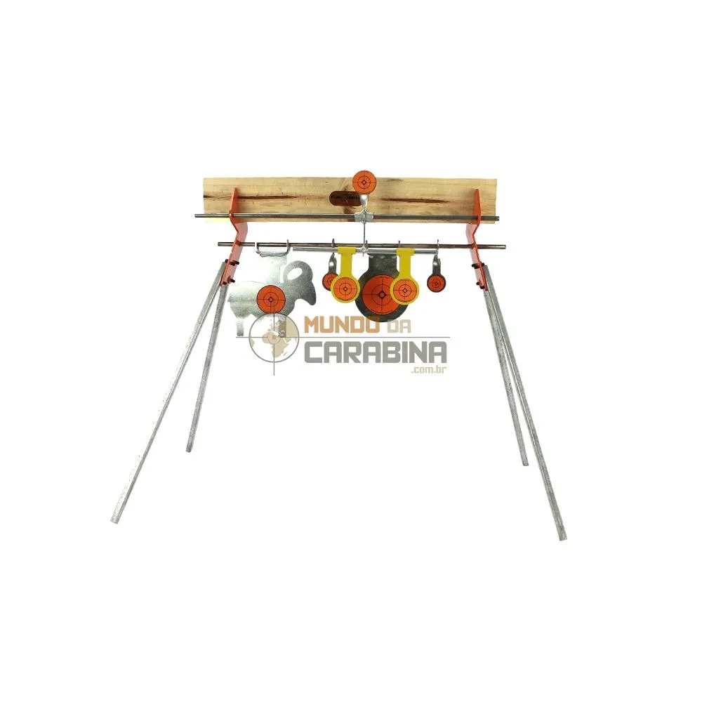 Alvo Cavalete 6 Bolachas Multi Função - Full Metal