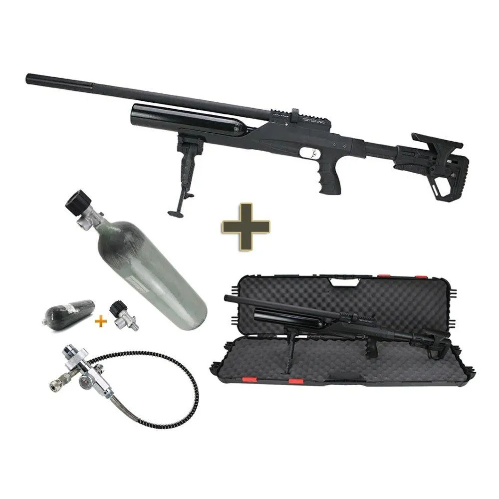 Carabina Pressão PCP Kral Super Jumbo S 5.5+ Kit Scuba