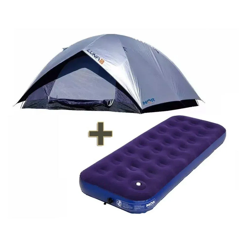 Barraca Iglu Camping Luna 5 Pessoas + Colchão Inflável