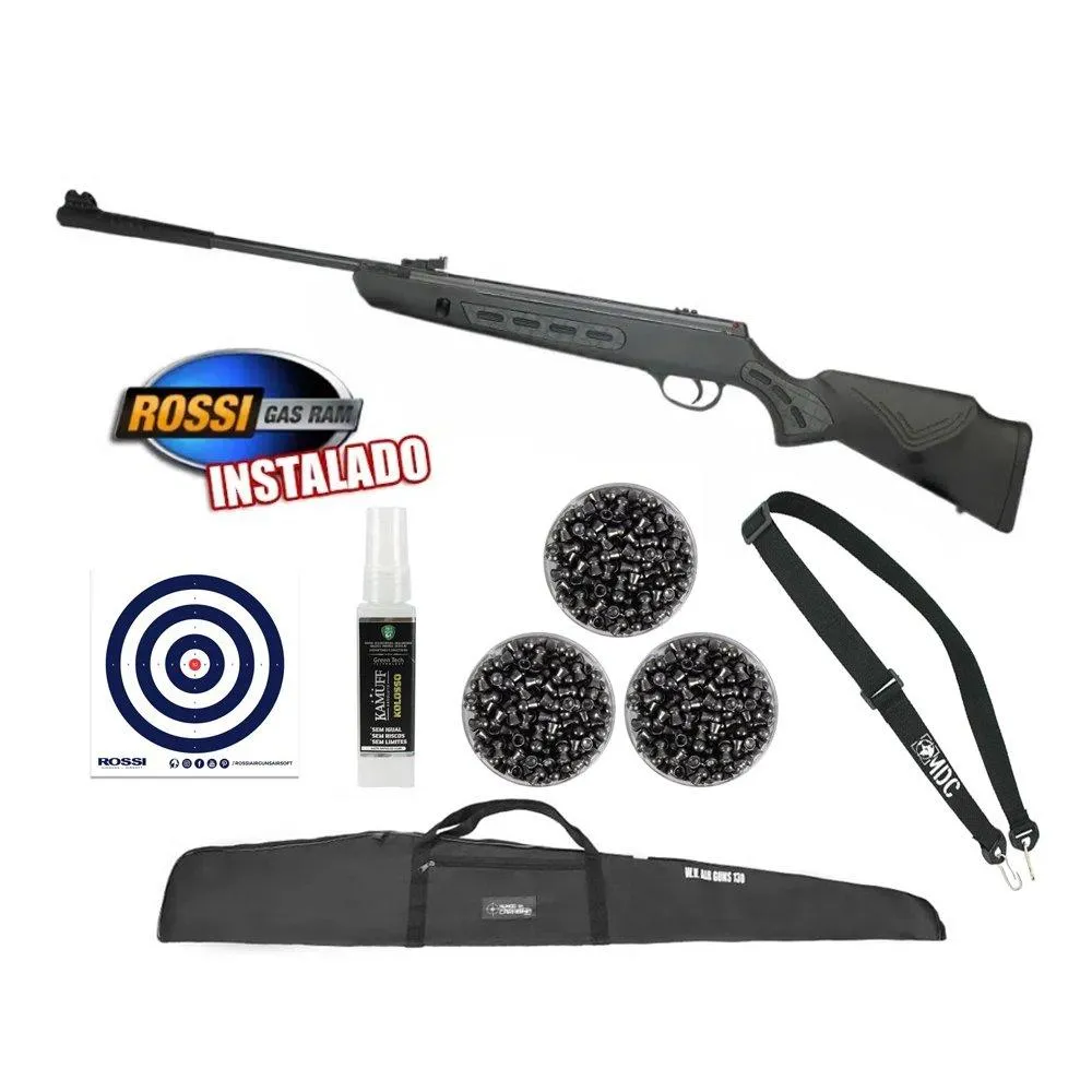 Carabina Pressão Hatsan Striker 1000s 5,5+Capa+Kamuff+Itens