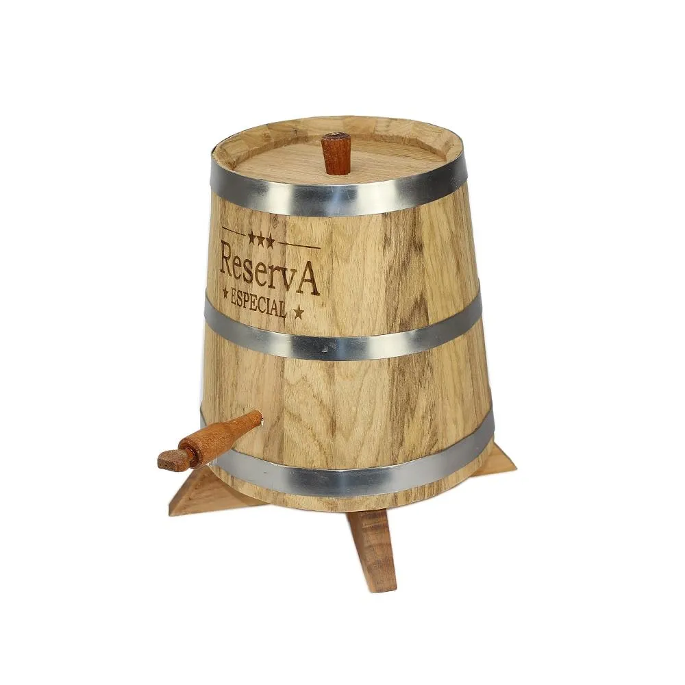 Barril/dorna De Madeira Tanoaria Barros Carvalho Europeu 2l