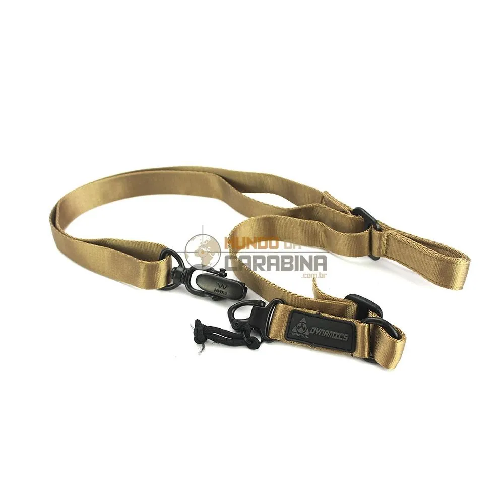Bandoleira Tática 2 Pontas Sling Brow - Tan