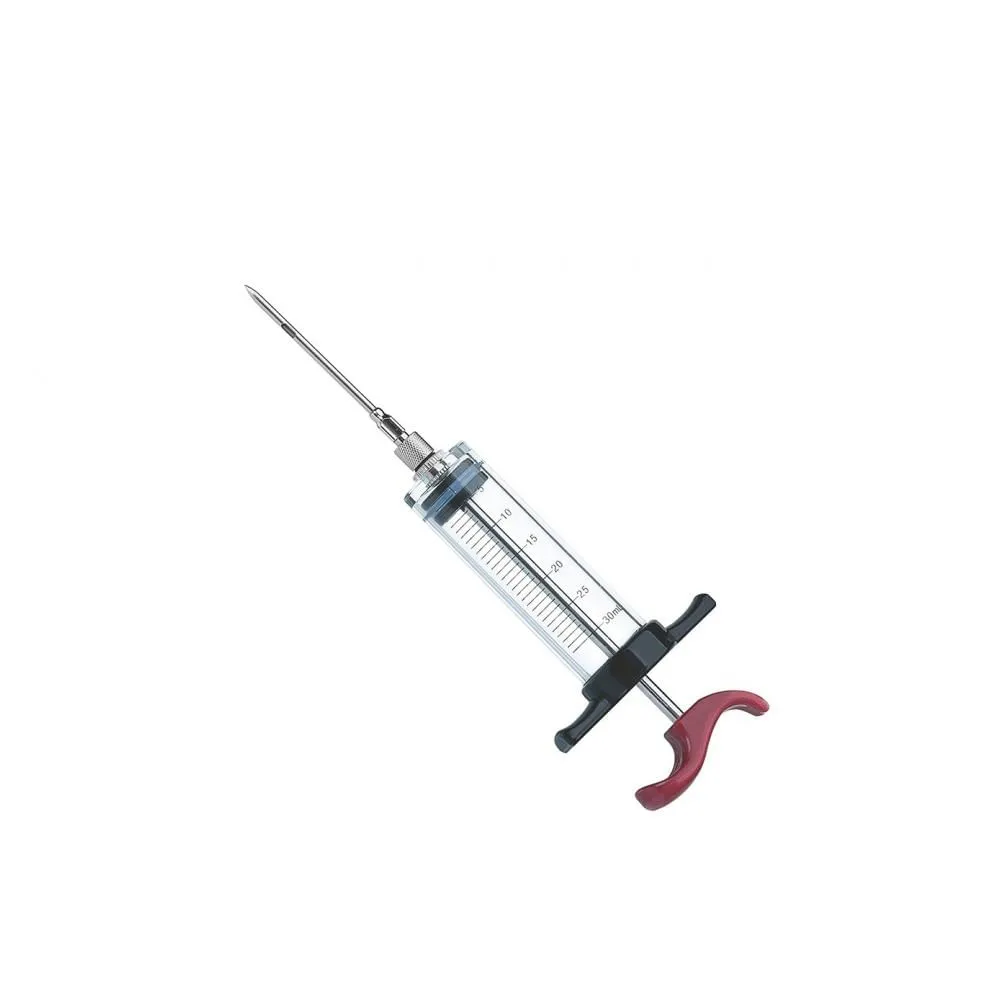 Siringa Injetor De Temperos - Polipropileno E Agulha De Aço