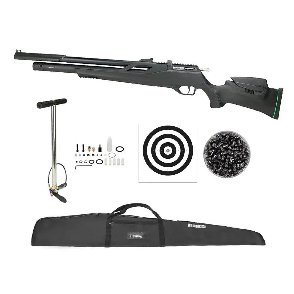 Carabina PCP Artemis T-REX Six 6.0 + Bomba + Itens