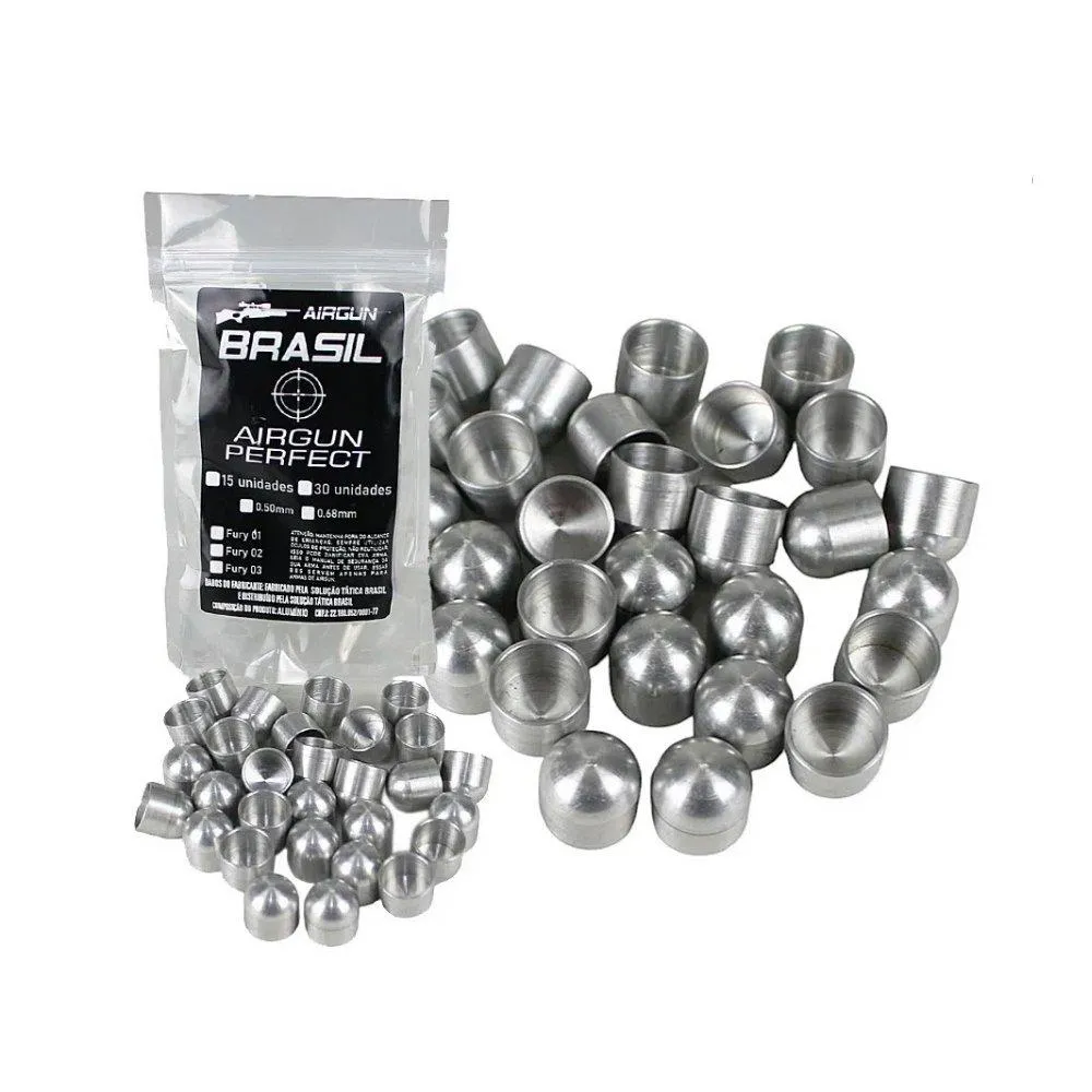 Munição Slug First Strike Aluminio Revolver HDR .50 12,4mm