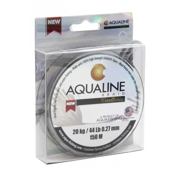 Linha multifilamento Aqualine EXCELLENCE 0,20 mm - 29 Lbs - 150 METROS - LANÇAMENTO!