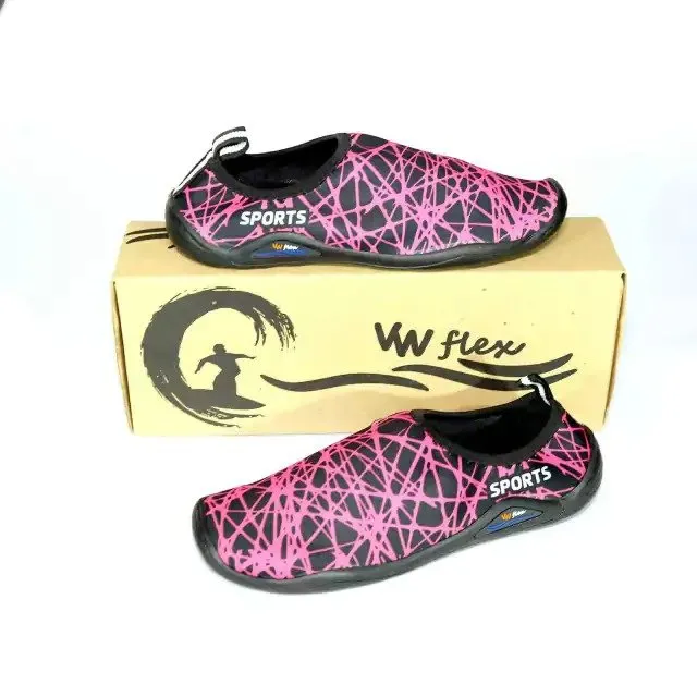 Sapatilha Hibrida de Pesca Preta com Rosa - VW Flex Sport