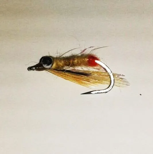 Isca de Fly Scientific Fly Winged Charlie #4 Tan und.