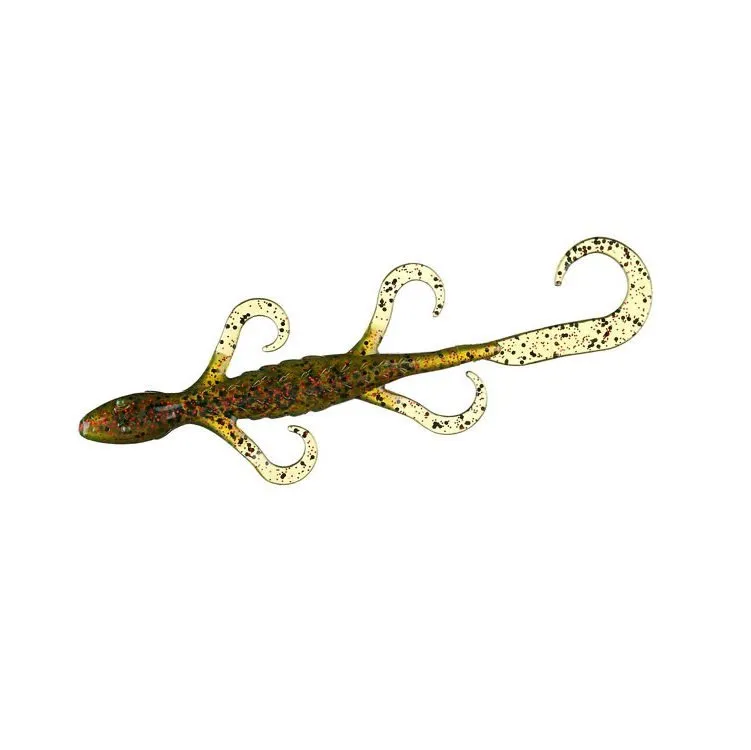 Isca YUM Lizard 4´ YLZ4 Cor:02 Watermelon/Red FLK Pct/12un