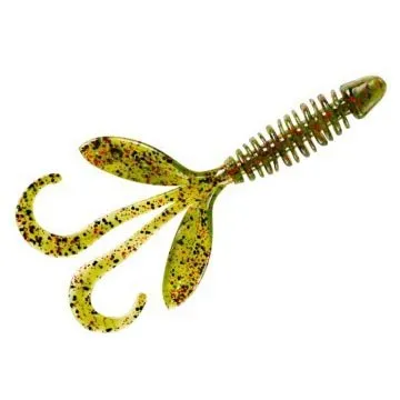 Isca YUM Wooly Hawgtail 4.5´´ YWHG3 11cm c/7un 02-Watermelon/Red