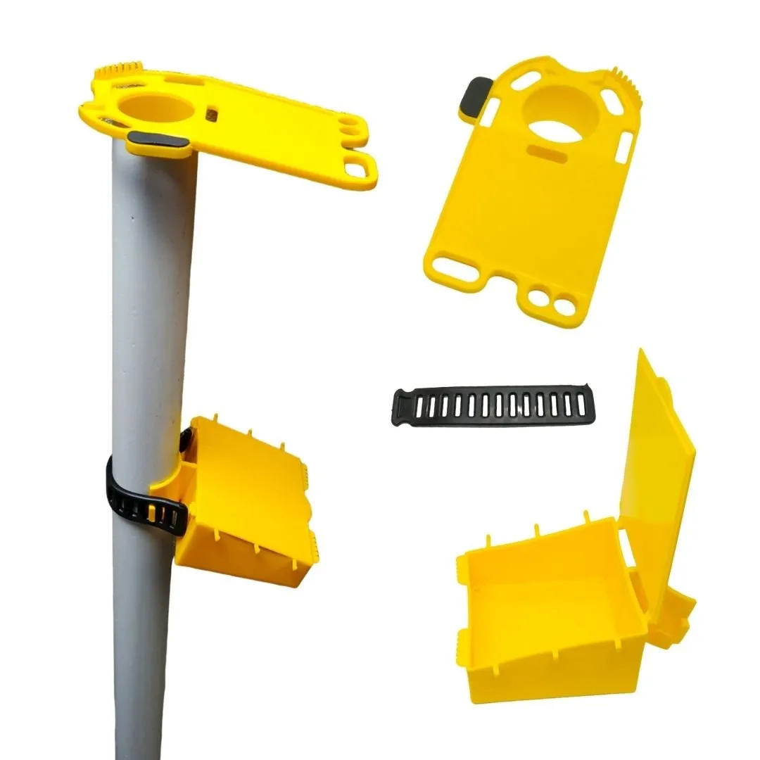 Suporte De Vara Completo Asplast - PVC