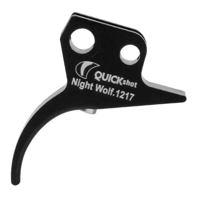 Lâmina de Gatilho Preta para Carabina de Pressão Night Wolf - Quick Shot