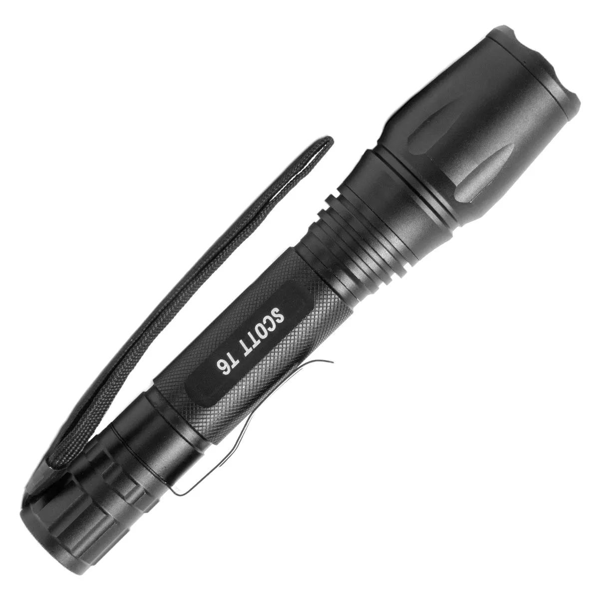 Lanterna Tática Recarregável Scott T6 - Invictus