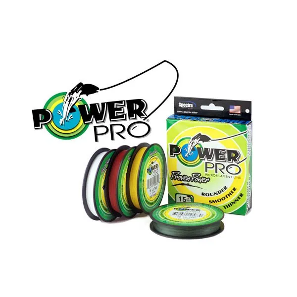 Linha Multifilamento Power Pro 0.19mm 15lb 275m Amarela