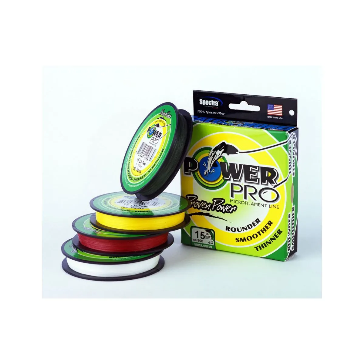 Linha Multifilamento Power Pro 0.23mm 20lb 135m Amarela