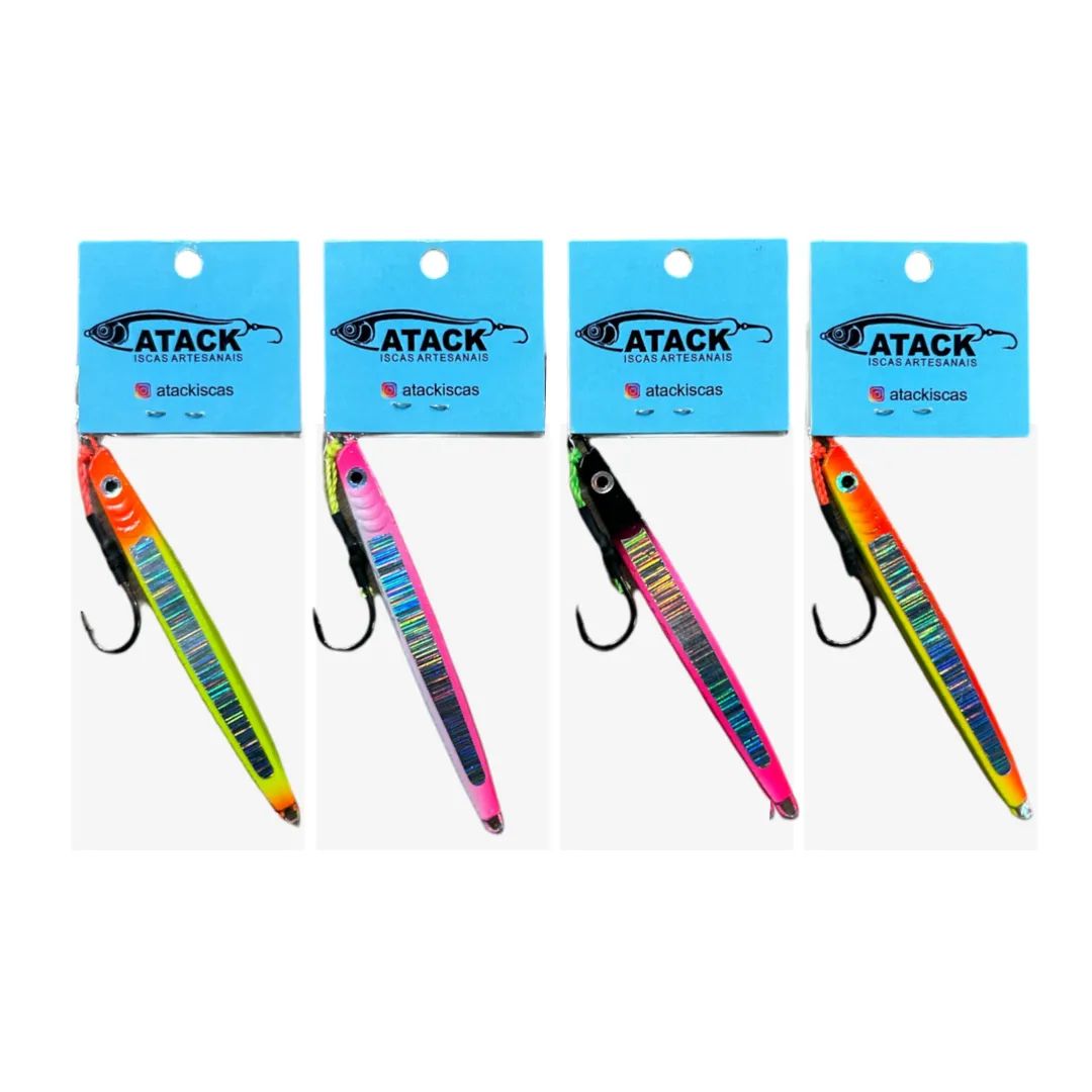 Isca Jumping Jig Atack - Anchova 30g
