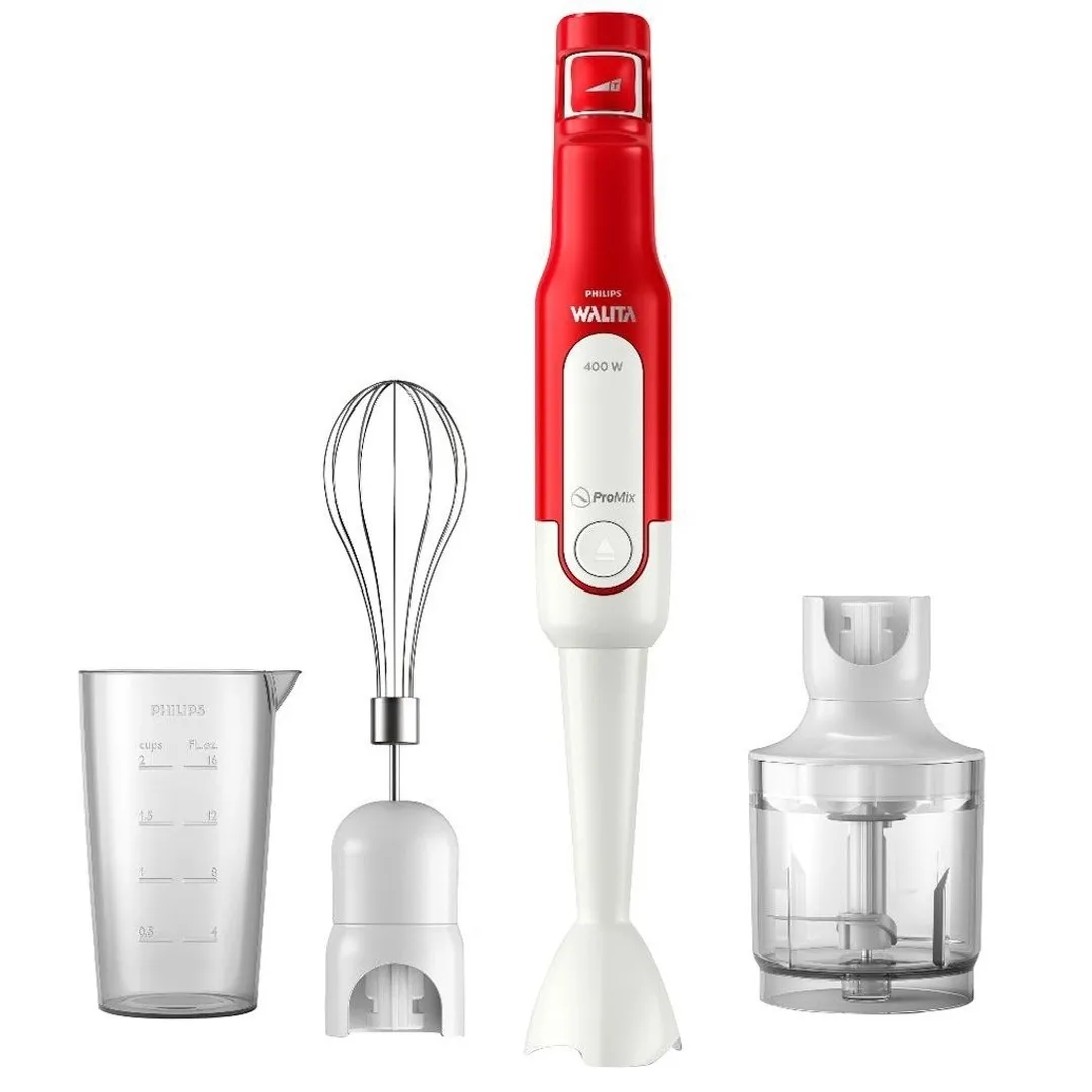 Mixer Philips Walita Daily Collection RI2622 3 em 1 Vermelho