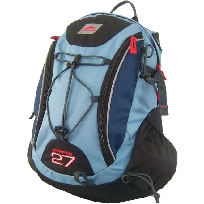 Mochila p/ Uso Diário Crampon 27 Litros Azul - Trilhas e Rumos