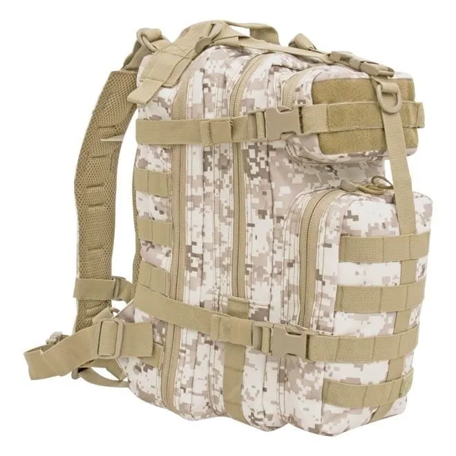 Mochila Tática Assault 30 Litros Camuflada Digital Deserto - Invictus