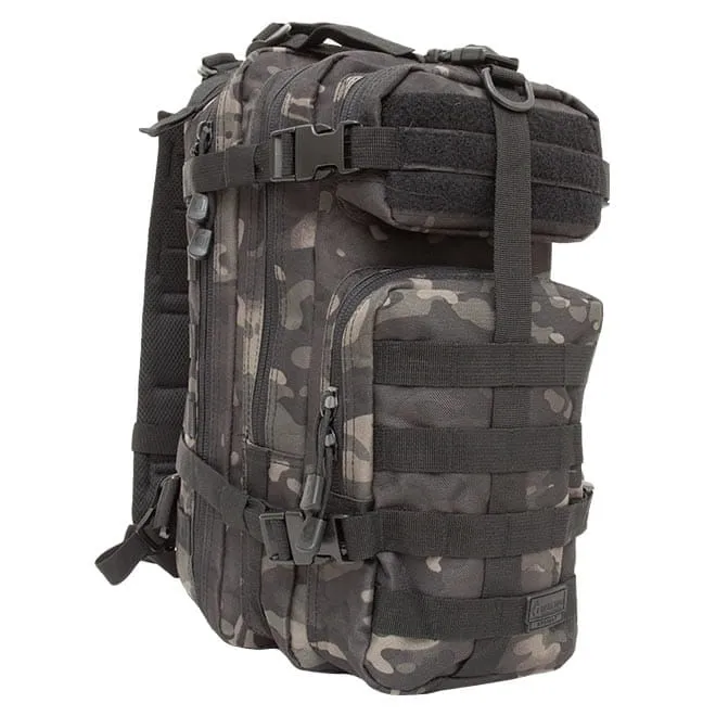 Mochila Tática Assault Camuflado Multicam Black - Invictus