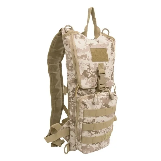 Mochila Tática de Hidratação Hydro 3L Digital Deserto - Invictus