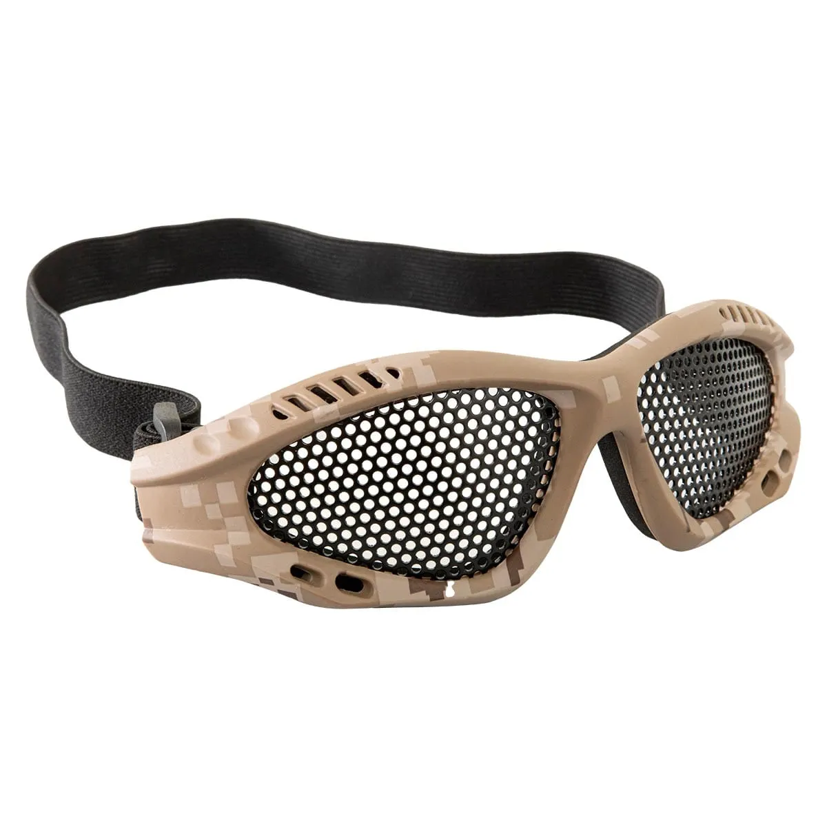 Óculos para Airsoft de tela Kobra Camuflado Tático - Nautika