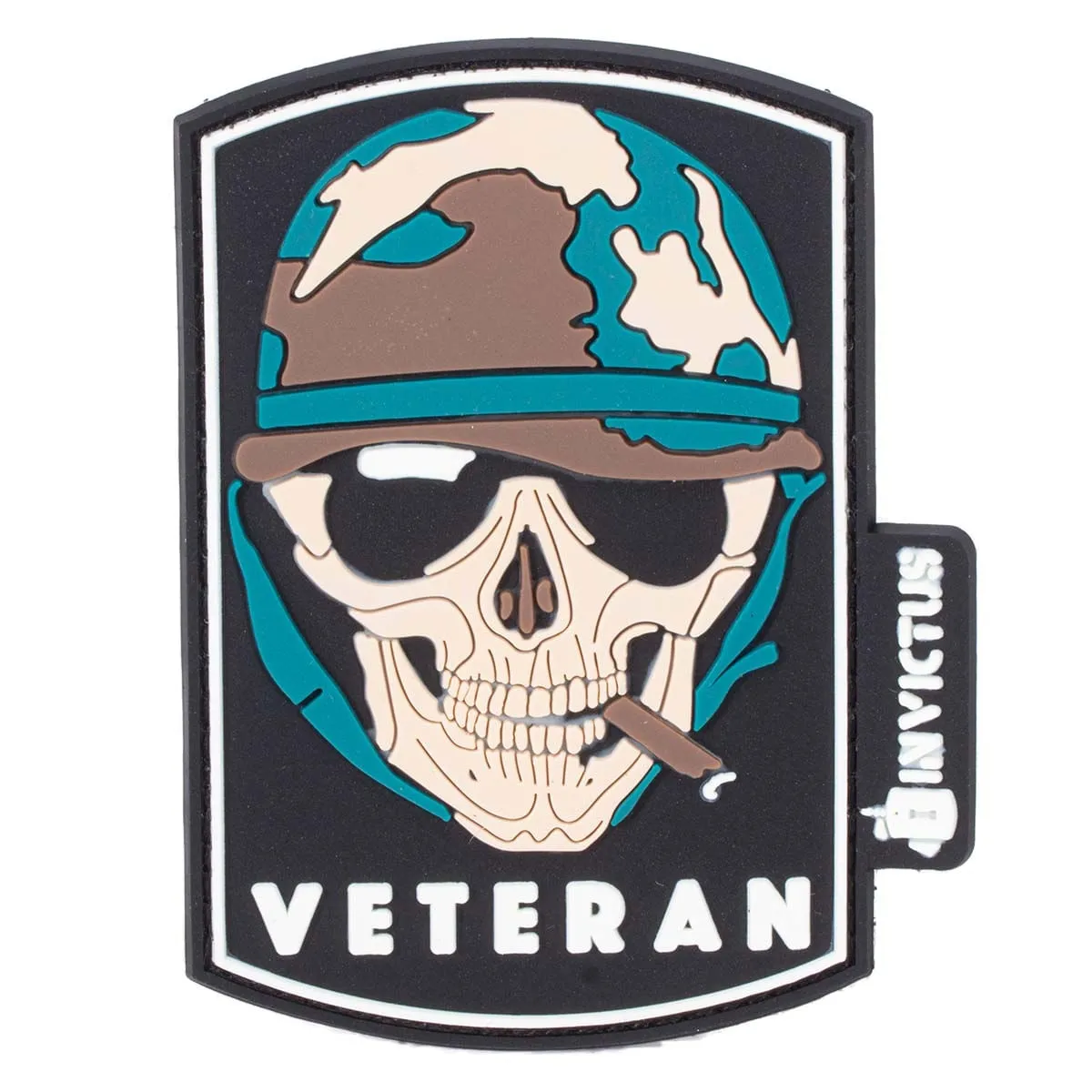 Patch Emborrachado Caveira Cool - Invictus