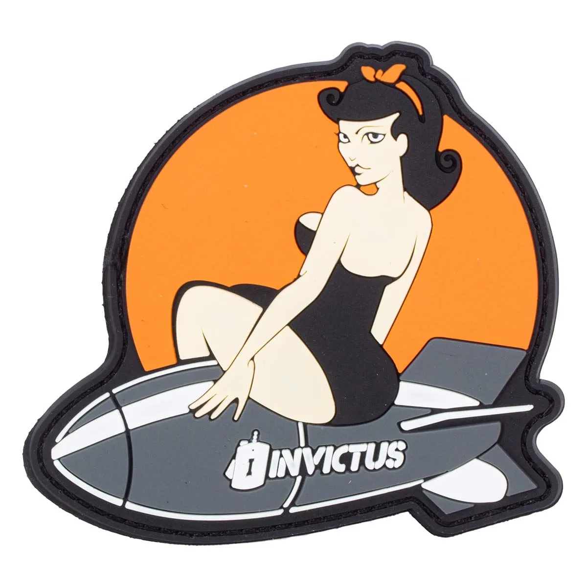 Patch Emborrachado Pin Up - Invictus