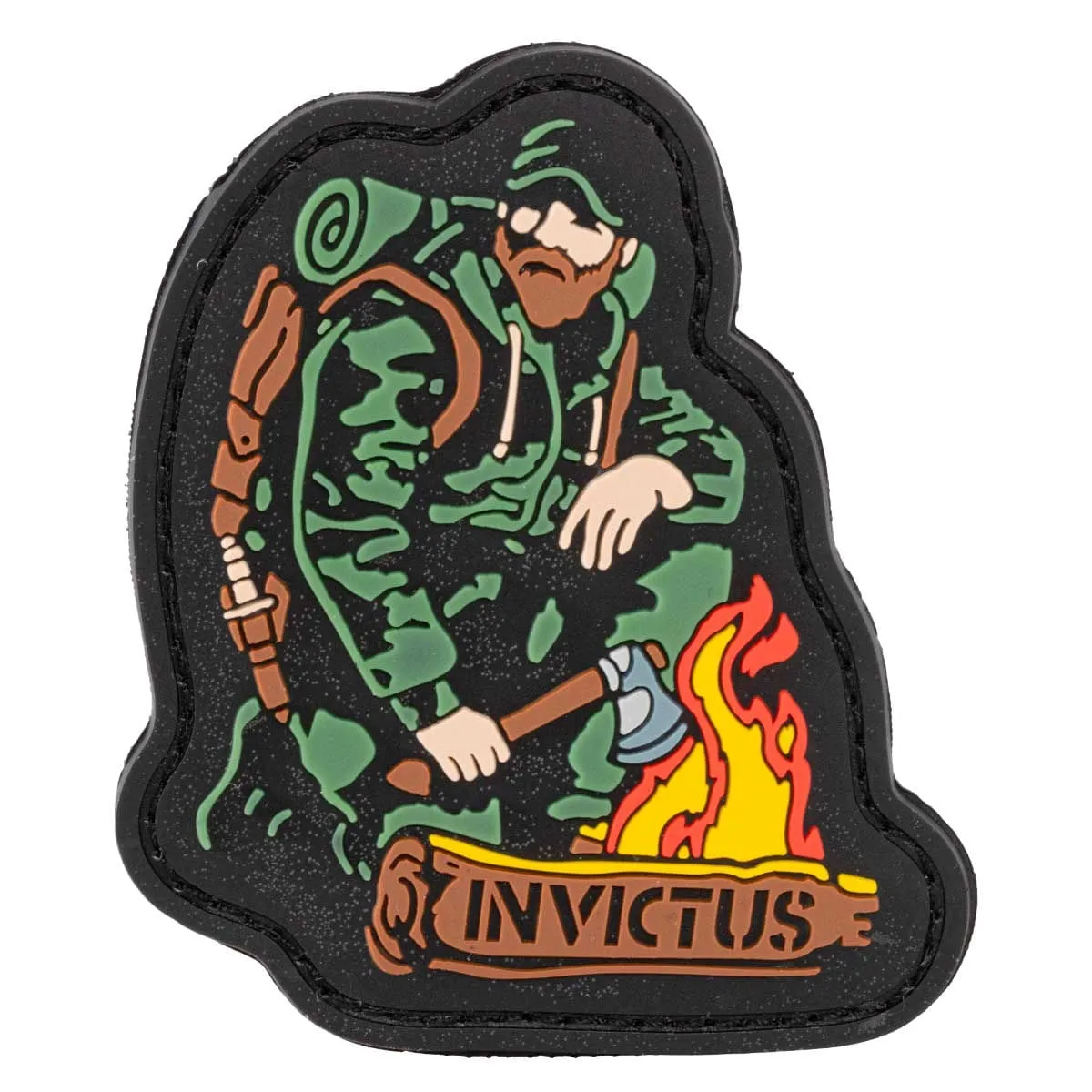Patch Emborrachado Survivor - Invictus