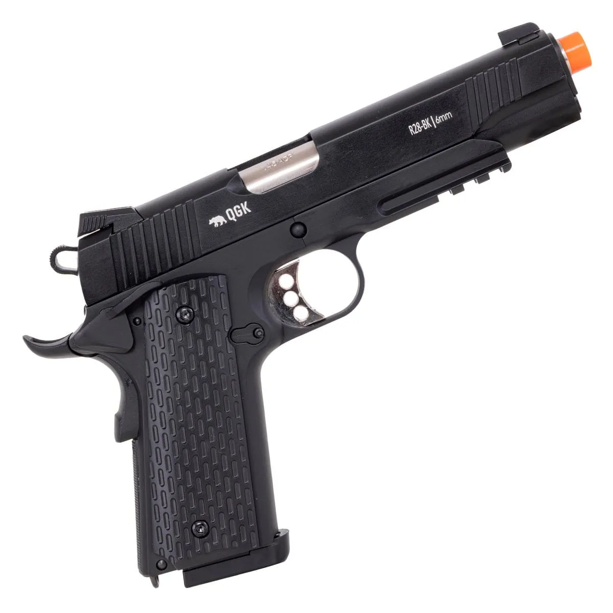 Pistola de Airsoft GBB Green Gas R28 M1911 Warrior Black