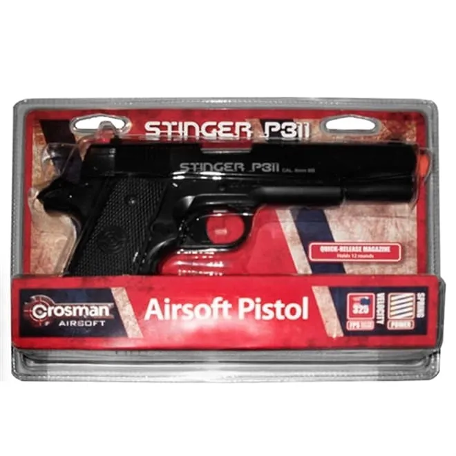 Pistola Airsoft Stinger P311 Springer Crosman 6mm