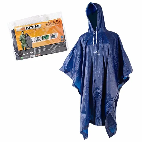 Poncho Capa De Chuva Iguazu Azul - Nautika